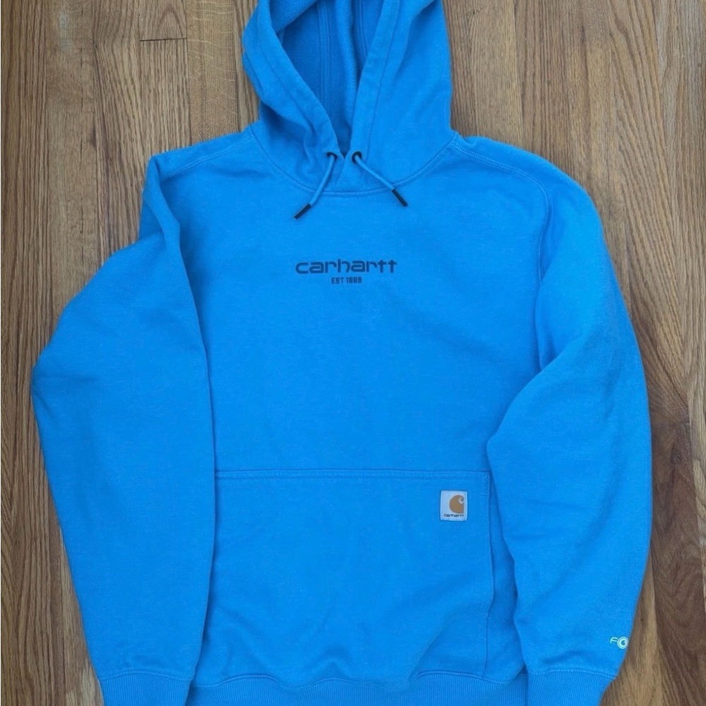 Carhartt Men's Blue Hoodie